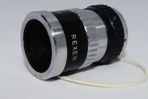 5★希少なDマウントのシネレンズ★良品★完動品★サンキョー SANKYO REXER WIDE 6.5mm F1.4#220504