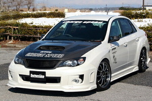 チャージスピード インプレッサ WRX GVB GVF 3点セット タイプ2 FRP 未塗装 CHARGE SPEED BottomLine ボトムライン