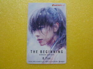 ★　使用済　ムビチケ　半券　映画　★　るろうに剣心　最終章　The Beginning　★　佐藤健　★