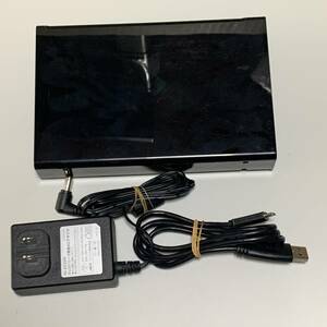 【中古】Elecom USB3.0 外付けHDD 1TB ELD-RE010UBK 使用約6548時間 / ACアダプター・USBケーブル有（WD10EZRZ）