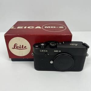 【箱付き】 Leica MD-2 ブラック M ライカ フィルムカメラ レンジファインダー J86