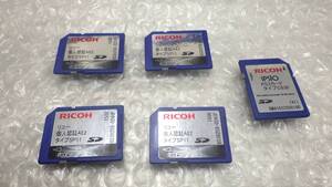 *RICOH ＳＤメモリーカード 　128MB　5枚セット 中古動作品　