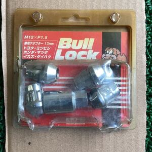 BULL LOCK 中古ロックナットM12×P1.5 M12×1.5【L10】盗難防止