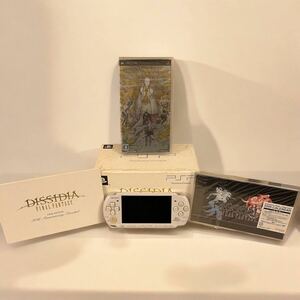 ☆稀少品☆ PSP 本体 ディシディア ファイナルファンタジー FF20th アニバーサリー リミテッド（PSP-3000ZW） SONY ジャンク扱い 1円～