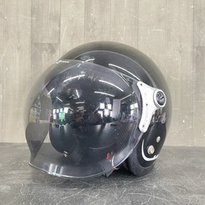 ジェットヘルメット 【中古】 ダムトラックス BUBBLE BEE 57-60cm未満 ブラック バイク オートバイ PSCマーク有 / 92557