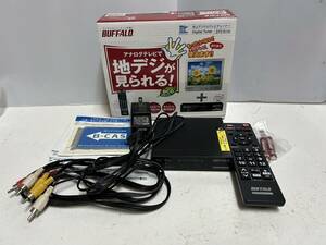 R61011　BUFFALO バッファロー　地上デジタルテレビチューナー　DTV-S100　B-CASカード・元箱・説明書付　