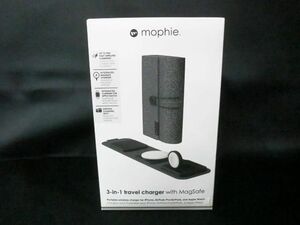 mophie 3-in-1 travel charger with Magsafe 充電スポット iPhone Apple Watch AirPods 【L】