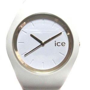 アイスウォッチ Ice-Watch ICE-GLAM 腕時計 アナログ クオーツ ICE.GL.WE.U.S.13 白 ホワイト レディース