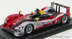 ◆未展示品! 1/43 アウディ R15 Plus TDi #7 Audi Team Joest 2010年ルマン24時間レース総合3位