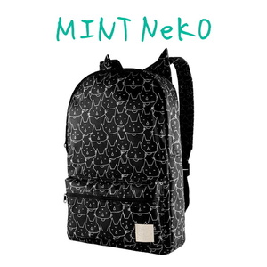 《販売店限定版》 MINT NeKOミントネコ 【吾輩はスーパースペシャルリュックである】 吾輩リュック 猫耳つき ムック