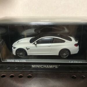 600 未開封 ミニチャンプス 1/43 BMW M4 GTS 2016 ホワイト グレーホイール ミニカー 模型 完成品