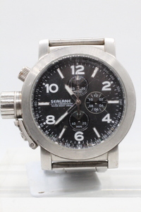 【SEALANE】1/1Sec. CHRONOGRAPH 10BAR 中古品時計 分解掃除必要 24.12.10