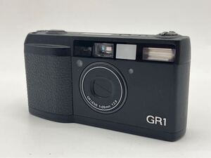 2412231993305 RICOH リコー GR1 GR LENS 28mm 1:2.8 コンパクトフィルムカメラ ブラック 現状品 中古