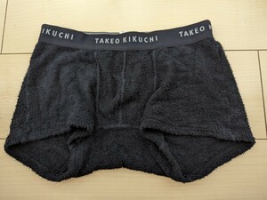 (1枚) M TAKEO KIKUCHI ボクサーパンツ 黒色 Mサイズ タケオキクチ　チリ混入あり