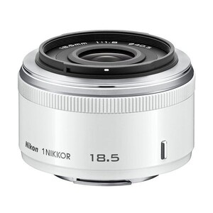 中古 １年保証 美品 Nikon 1 18.5mm F1.8 ホワイト