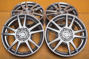 230314501047210　MONZA　JAPAN　ZACK　JP-115　16×6.5J　+53　5穴　PCD114.3　ハブ径73mm　4本セット