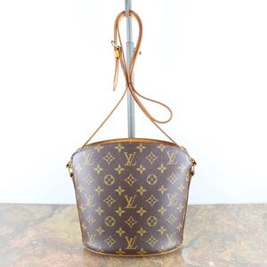 LOUIS VUITTON M51290 SD0051 MONOGRAM PATTERNED SHOULDER BAG MADE IN USA/ルイヴィトンドルーオモノグラム柄ショルダーバッグ