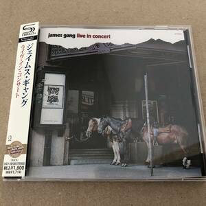 SHM-CD ジェイムス・ギャング ライヴ・イン・コンサート JAMES GANG Live In Concert ジョー・ウォルシュ