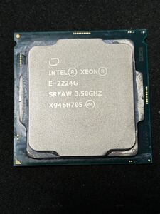 INTEL XEON E-2224G SRFAW: 3.50GHZ