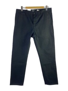 Carhartt◆カーハート/ストレートパンツ/34/コットン/ブラック/無地/johnson pant//