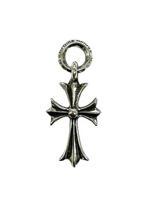 クロムハーツ CHROME HEARTS TINY CH CROSS SILVER タイニー クロスチャーム シルバー 925 トップ【ブランド古着ベクトル】240229☆AA★