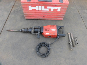 ★HILTI ヒルティ TE905 コンクリートブレーカ はつり ハツリ ハンマー 100V 動画あり 動作確認済み ジャンク 中古 売切★