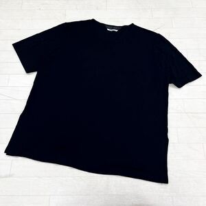 1443◎ イタリア製 Marina Sport concept トップス カットソー Tシャツ 半袖 無地 カジュアル ブラック レディースL