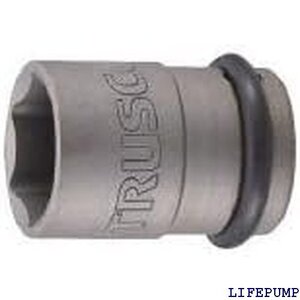 TRUSCO トラスコ インパクト用ソケット 差込角19.0 対辺19mm T6-19A 4959