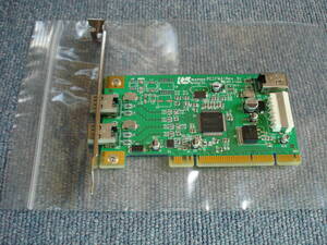 中古 Ratoc Systems PCIFW4 (Rev.3) IEEE1394（FireWire）PCIボード ジャンク扱い