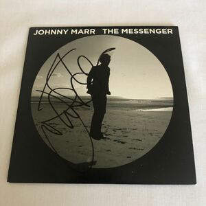 【サイン入り】johnny marr/the messenger ジョニー・マー　the smiths スミス