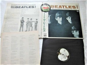 国内盤帯付 補充注文票 付/ The Beatles Meet The Beatles! / Apple Records AP-80011, 1970 / Album, Gatefold / デビュー作