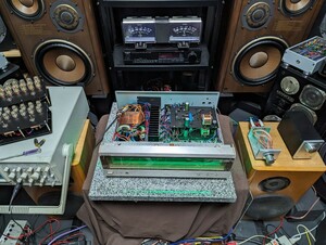 Technics　se-a1010 パワーアンプ　を、ハンドメイドパワーアンプに改造致します！大好評！