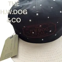 未使用品　THE H.W.DOG&CO. STARS CAP キャップ　黒