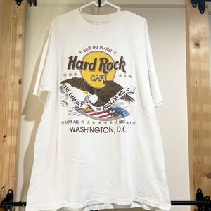 Hard Rock Cafe ハードロックカフェ サイズXL USA製90s イーグル tシャツ　シングルステッチ