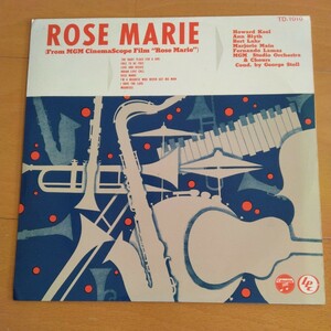 ローズ・マリー　主題歌集　ROSE MARIE サウンドトラック　EP-レコード　1957年
