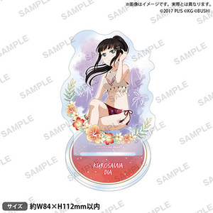 【新品】 ラブライブ!スクールアイドルフェスティバル アクリルスタンド Aqours シークレットビーチver. 黒澤ダイヤ 倉庫S