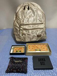 ★☆J961　ANNA SUI　リュック・財布・パスケース・ポーチ　中古品まとめて☆★