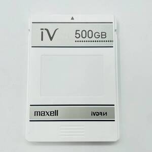 maxell iVDR-S カセットハードディスク　500GB アイヴィ