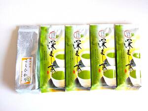 ☆超お買い得☆2024年産 静岡茶 農家の飲み茶150ｇ×4袋　無洗米こしひかり１合×1袋