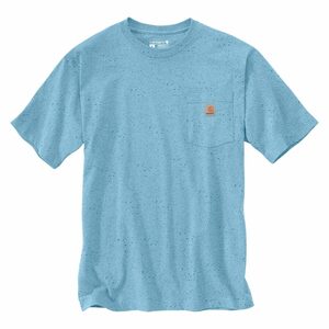 カーハート K87 ポケット Tシャツ　水色　S　●新品＊新色　Carhartt