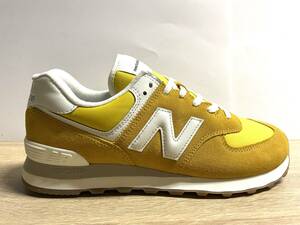 未使用 28.5cm ニューバランス U574RC2 D イエロー(黄) new balance