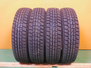 145/80R13 DUNLOP キャロル、スペーシア、アルト 製造年2020 4本 新古★A107