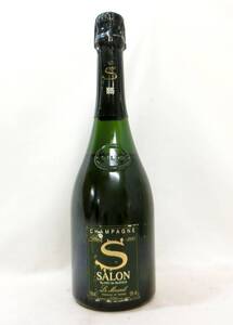 1000円スタート 酒 Champagne SALON BLANC de BLANCS Le Mesnil 1995 750ml 12％ ブラン・ド・ブラン ル・メニル 未開栓 10 △酒T512