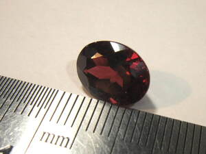 高品質!綺麗!ガーネットgarnet 4.7ct 宝飾品外し石カット石綺麗なリユースのジュエリーからの外し石等　4　まとめてたくさん同梱可 125-18