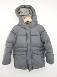 ◇ ZARA ザラ キッズ 子供服 中綿 ジップアップ 長袖 フーディー ジャケット サイズ 4-5YEARS 110cm グレー メンズ P