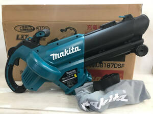 【未使用品】マキタ 18V 充電式ブロワ集じん機 MUB187DSF/IT2I89D6KILG