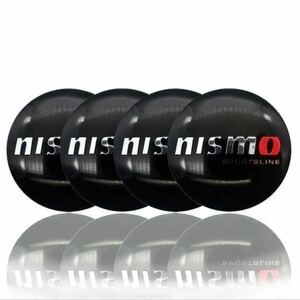 日産 NISMO ホイールセンターキャップ ステッカー 4枚　ノート デイズ エクストレイル セレナ スカイライン エルグランド GT-R Z マーチ