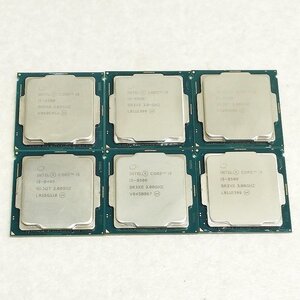 INTEL CPU COREi5-8400 i5-8500 i5-9500 計6枚セット ジャンク