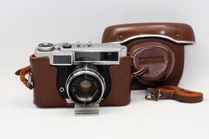 ジャンク品【YASHICA】minister*革ケース付き*デイスプレー用