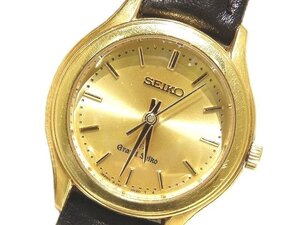 Grand Seiko グランド セイコー レディース クォーツ 時計 18KTフェイス ☆ 4J51-0A20 イエローゴールド ヴィンテージ ▼ ヨヨフト00/6E